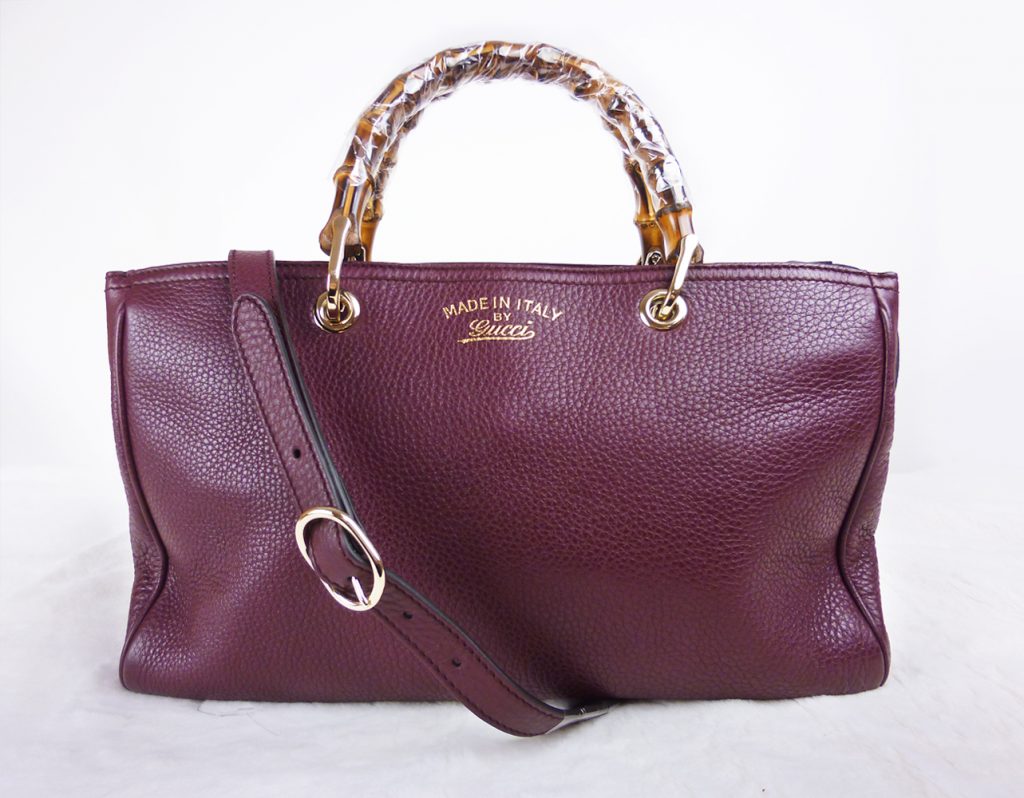 「【期間限定SALE】GUCCI バンブーショッパー パープル【中古/美品】」のアイキャッチ